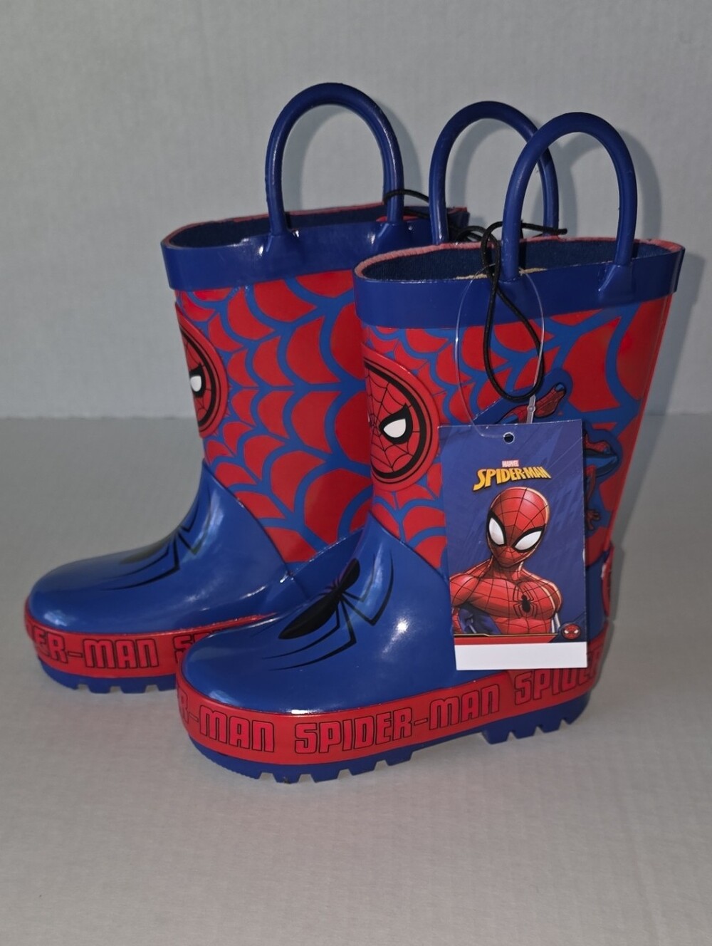 Spiderman Toddler Boys Rain Boots